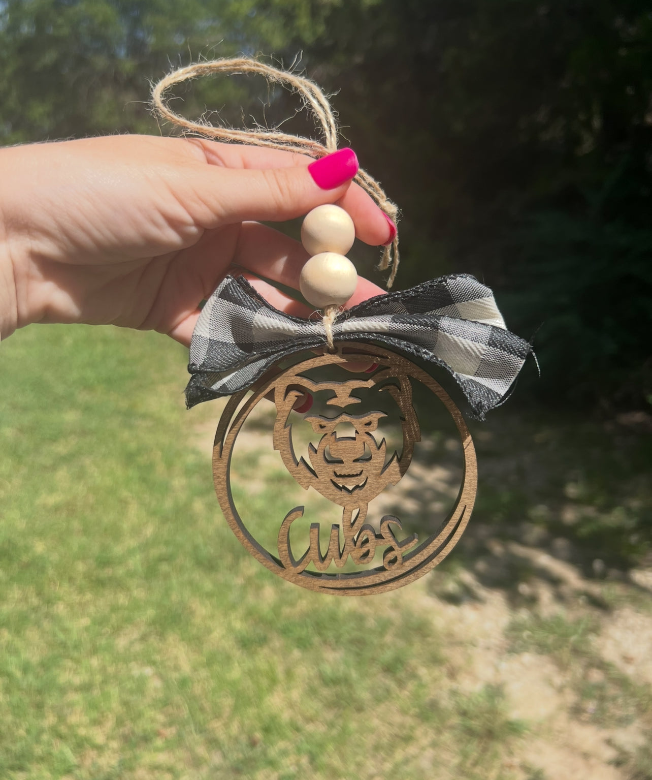Cubs Car Charm