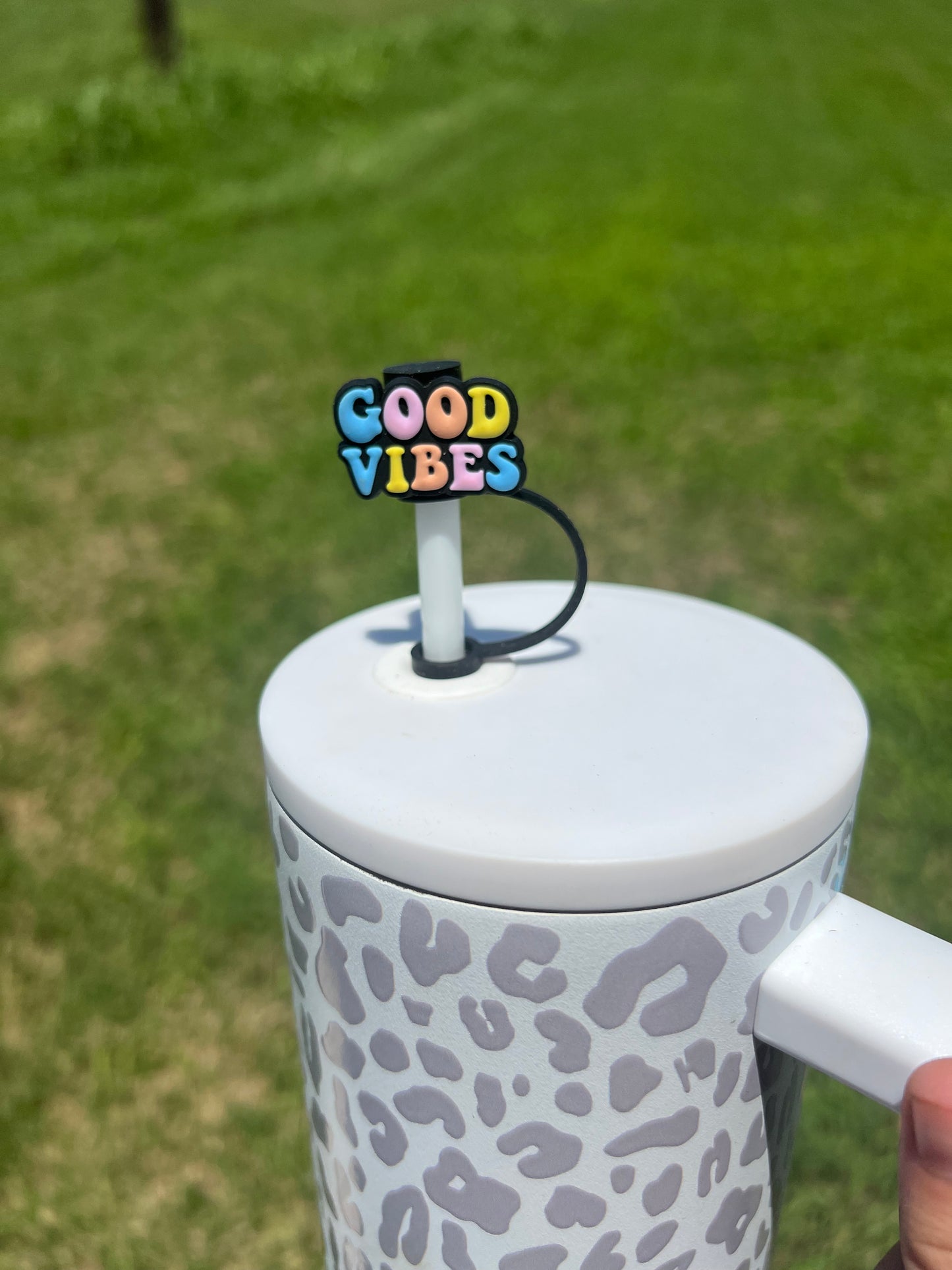Straw Topper - Good Vibes