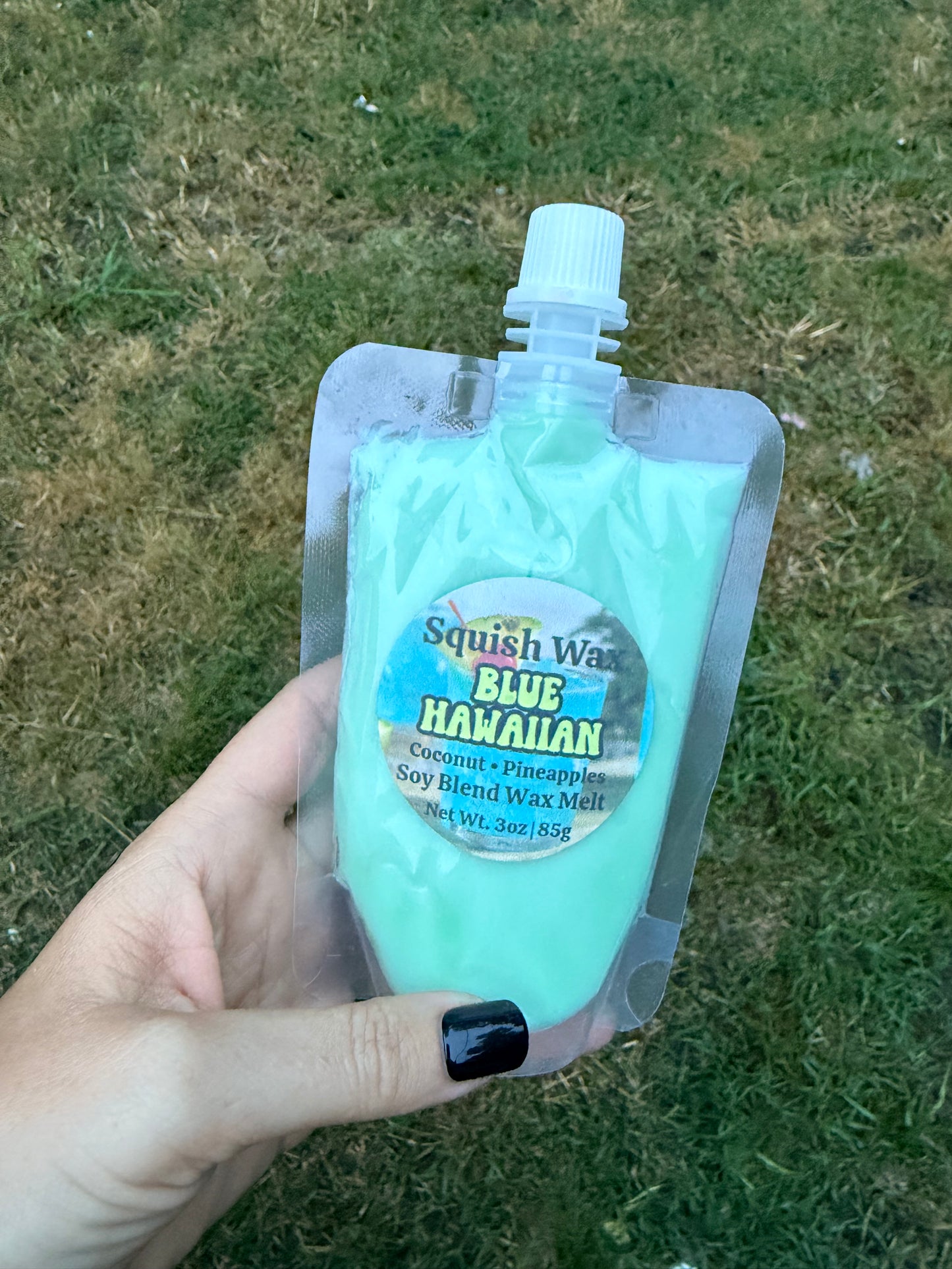 Squish Wax Melts - Blue Hawaiian