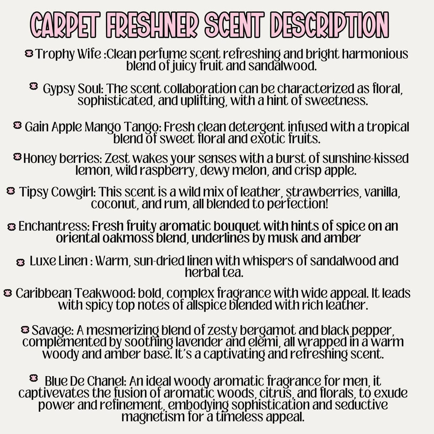 16oz Carpet Freshener - Love Spell