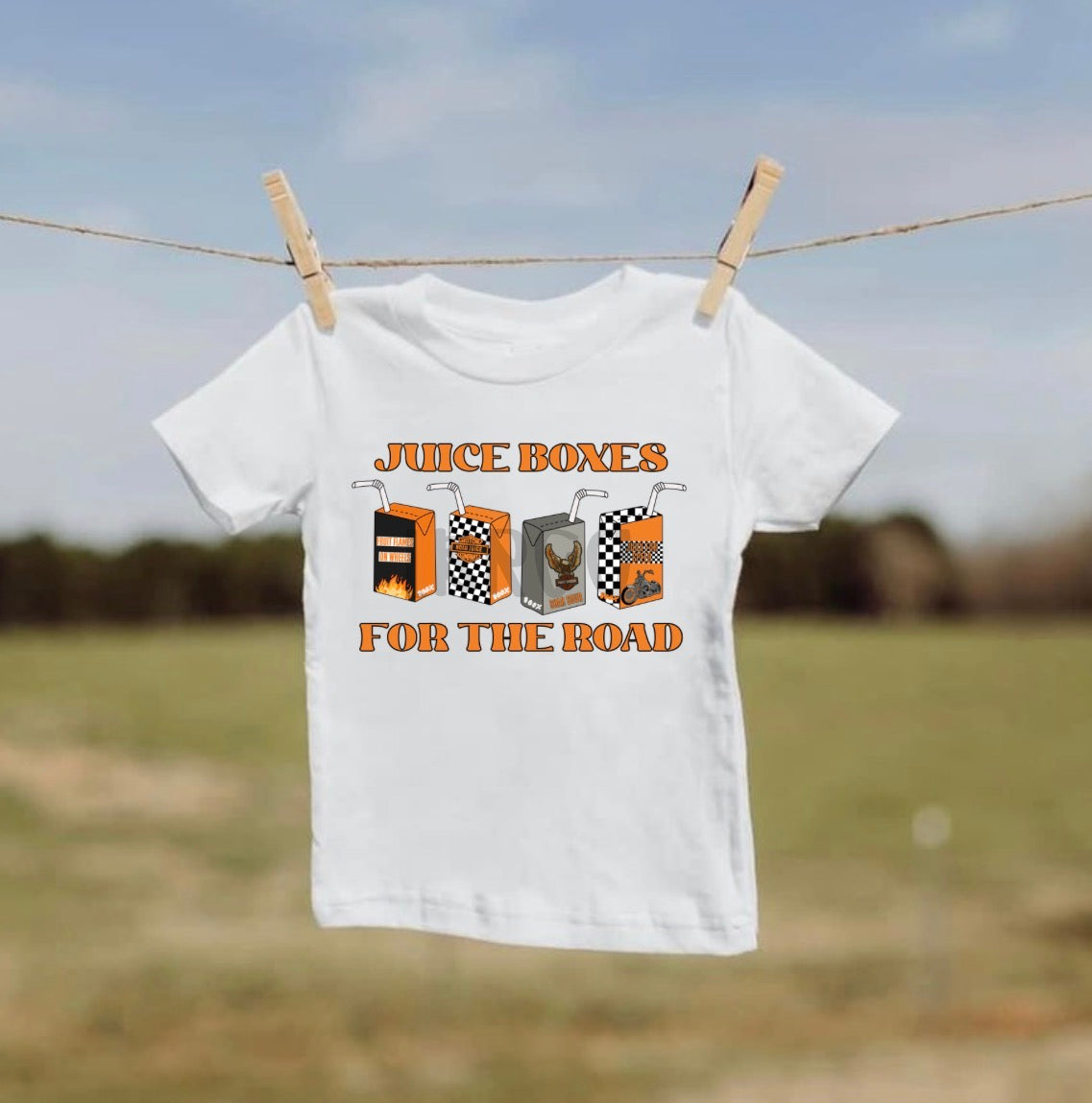 Orange Juice Box Tee