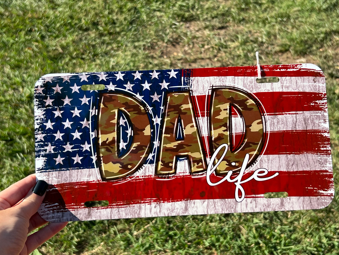 Dad License Plate