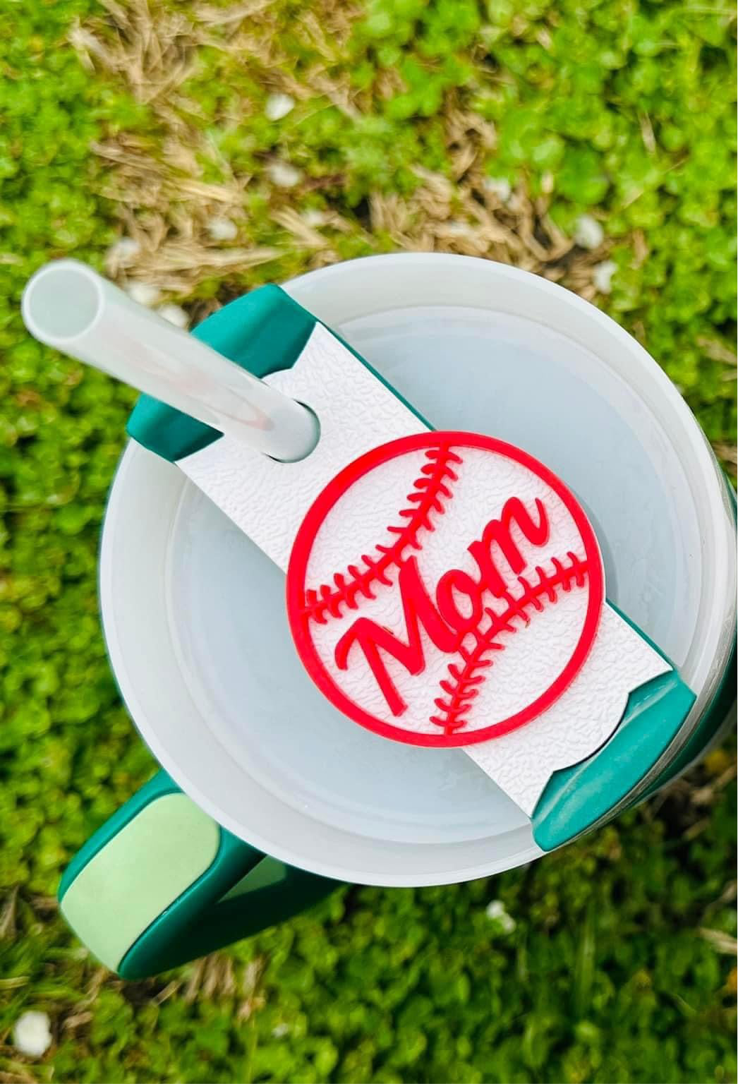 Baseball Mom Tumbler Topper