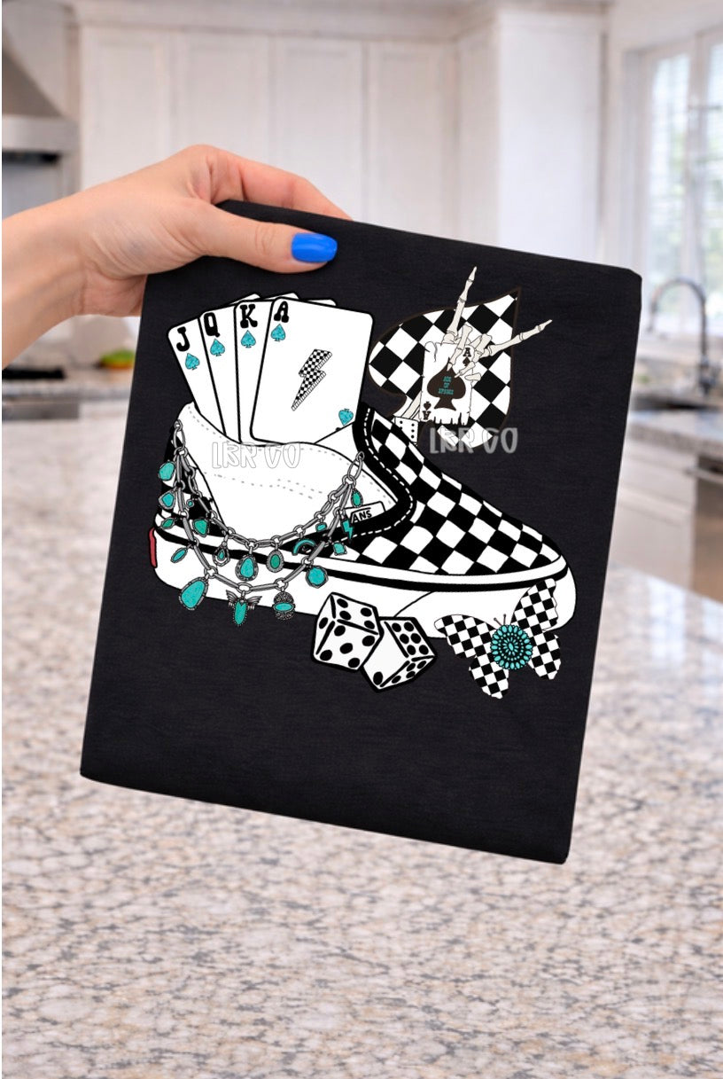 Western Checkered Tee