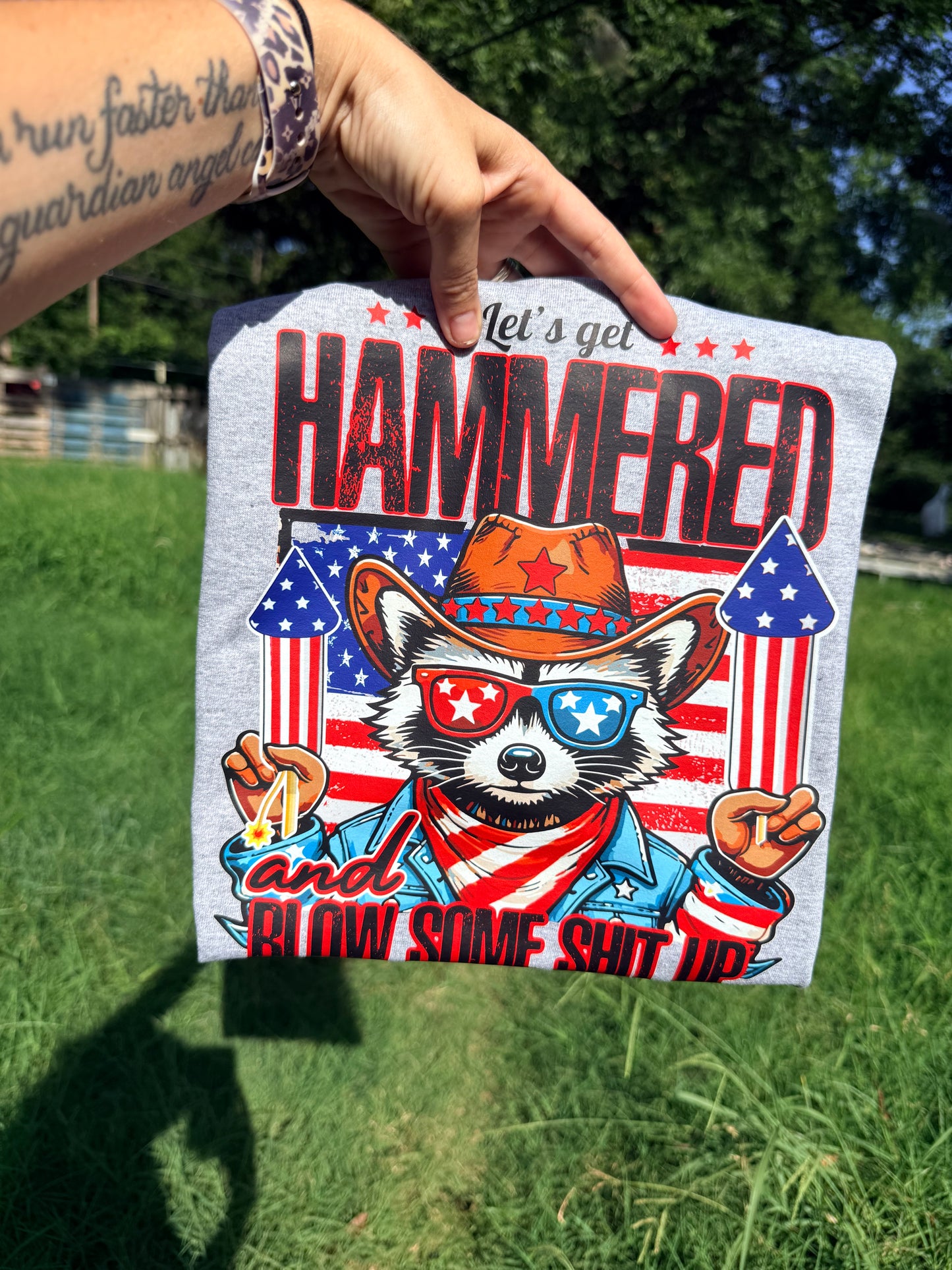 Let’s Get Hammered and Blow Shit Up TEE