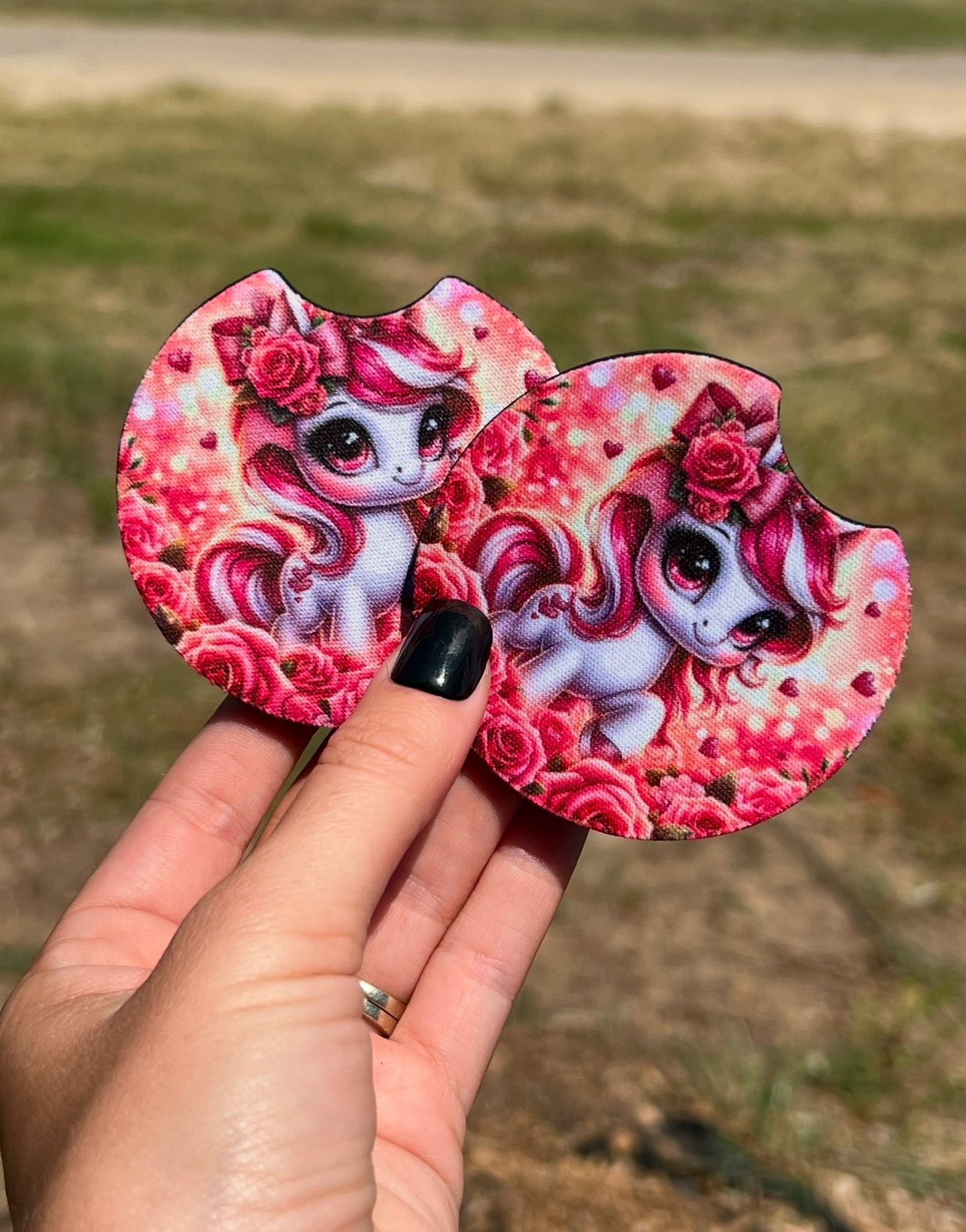 Unicorn Car Coasters