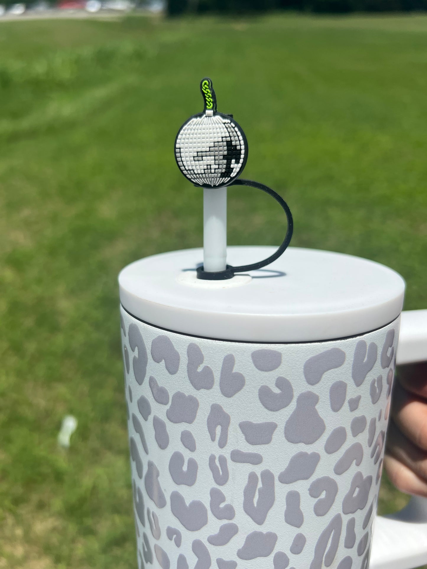 Straw Topper - Disco Ball