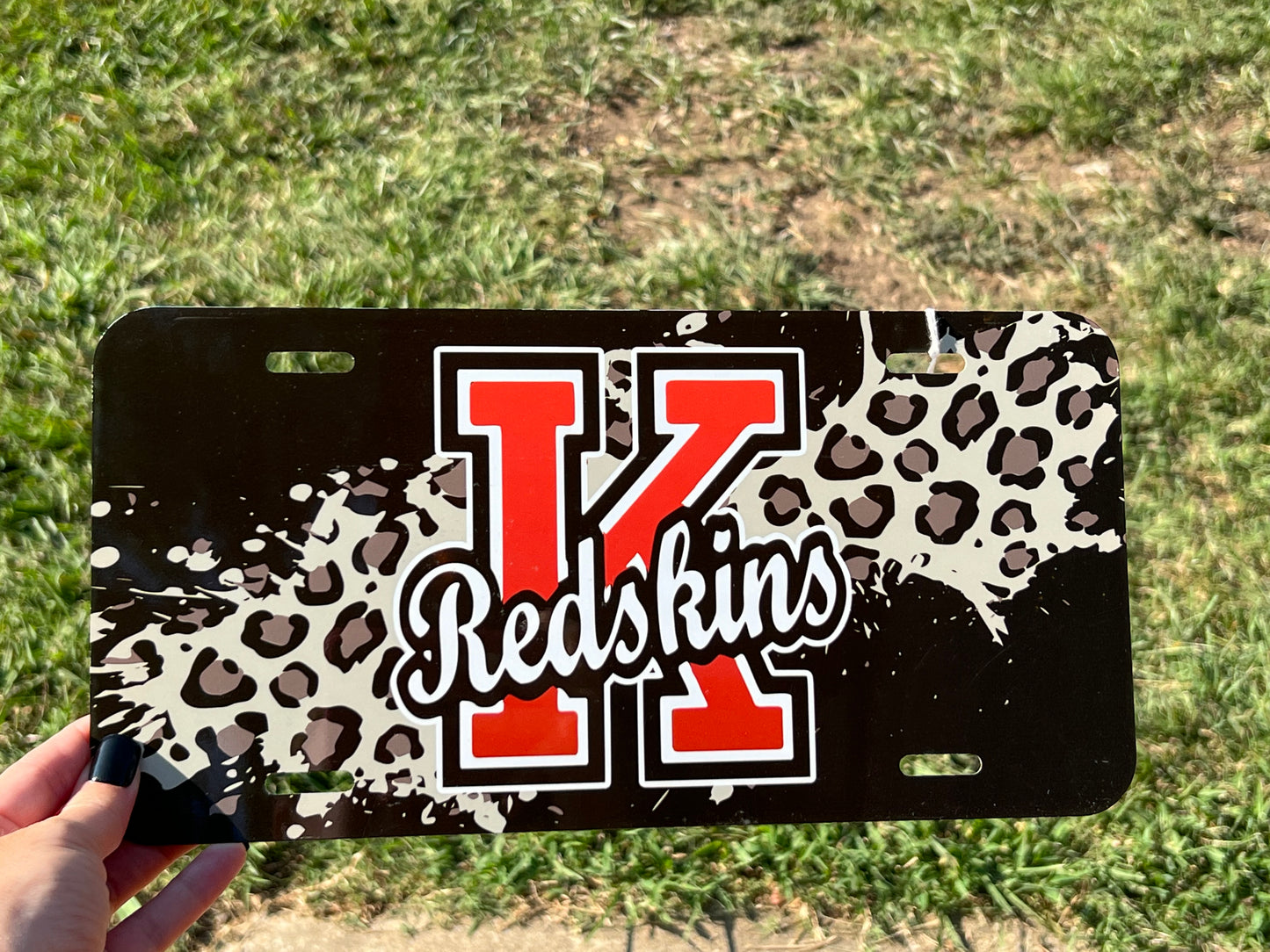 Redskins License Plates