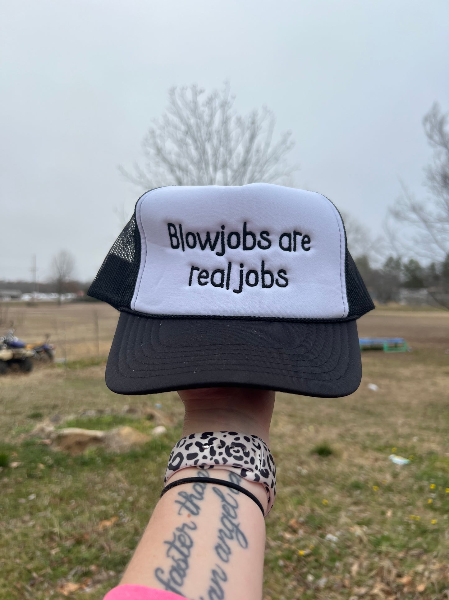 * pre-order * Blowjobs are Real Jobs Embroidered Hat