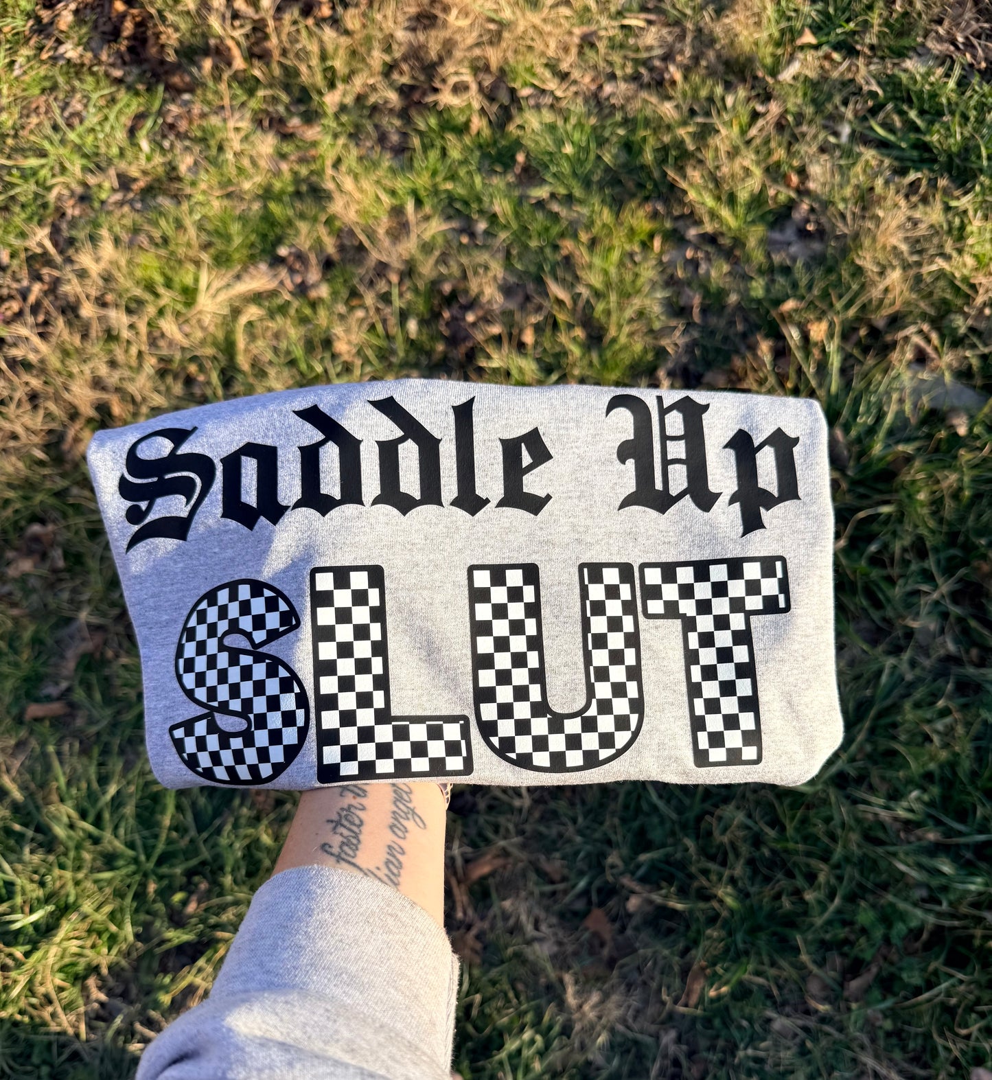 Saddle Up Slut Tee