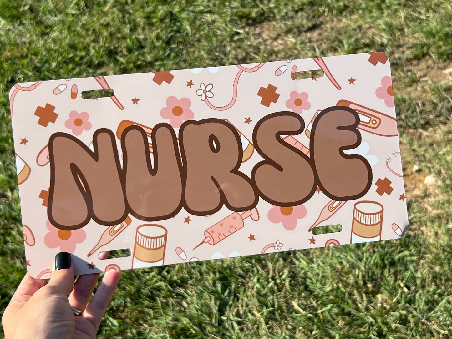 Nurse License Plate