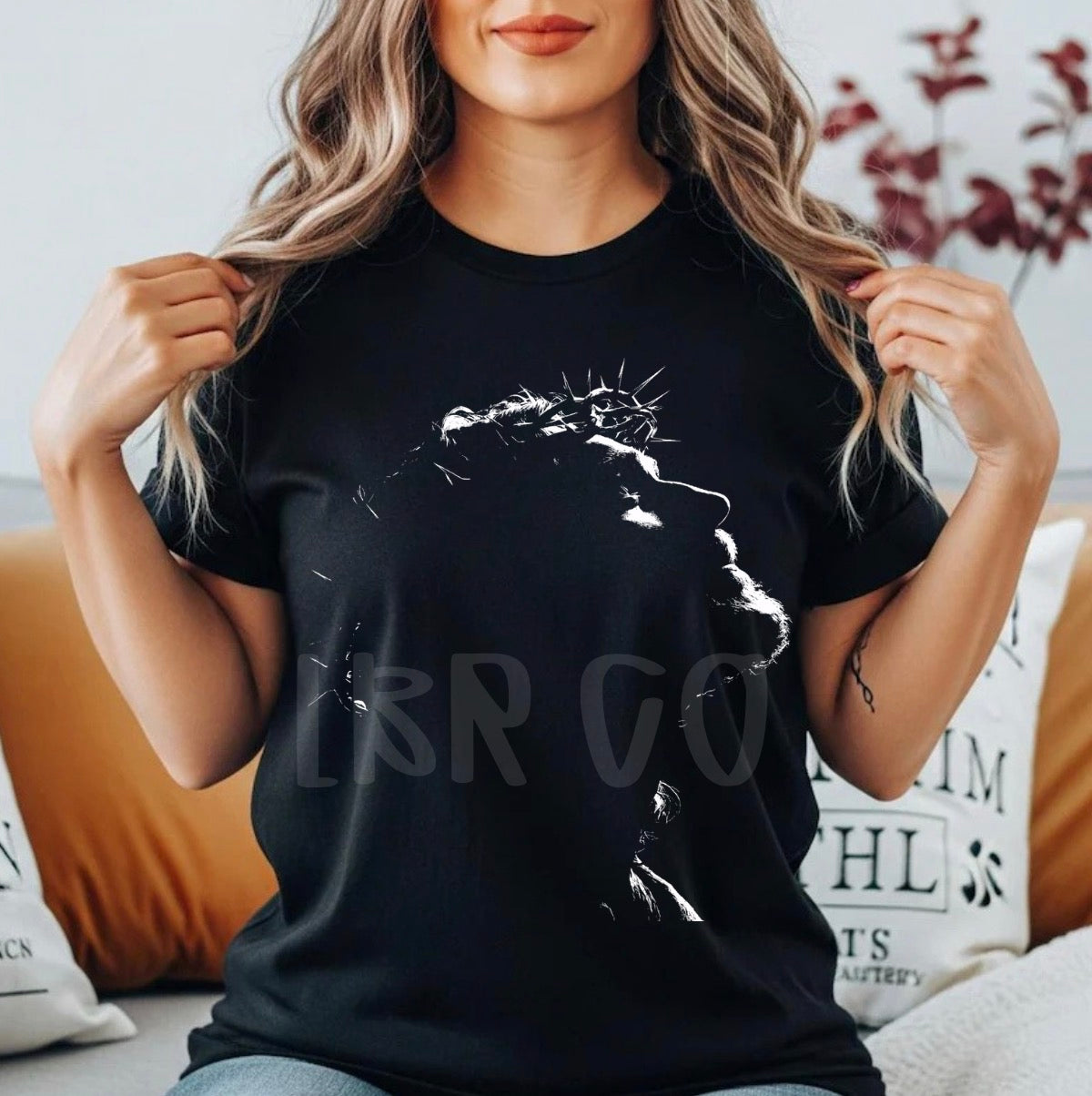 Crown of Thorns Halftone TEE