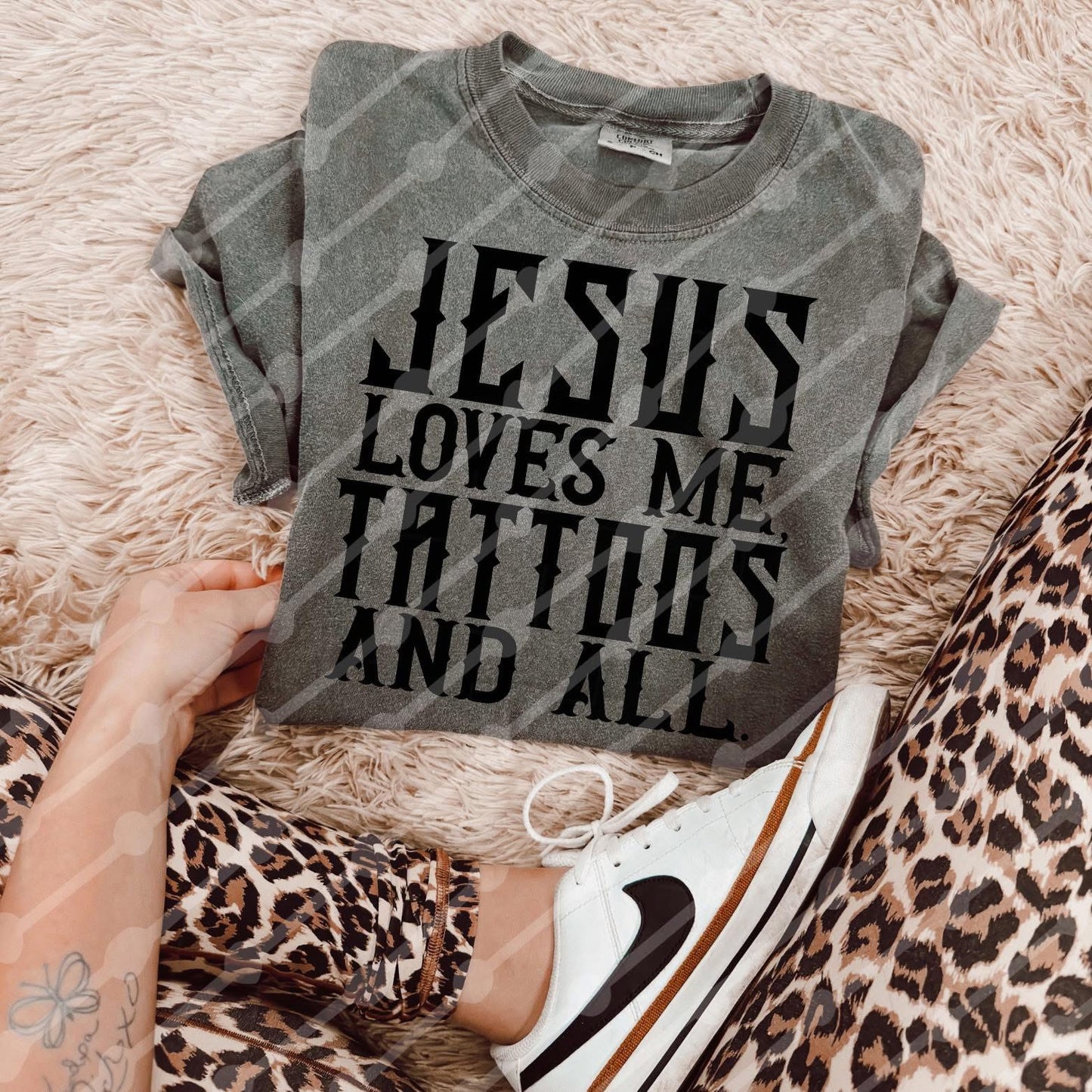 * PRE - ORDER * Jesus Loves Me Tattoos and All