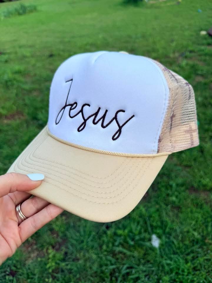Jesus Embroidered Hat