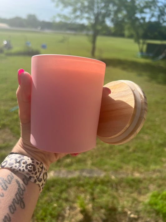 Pink Jar Candles (RTS)