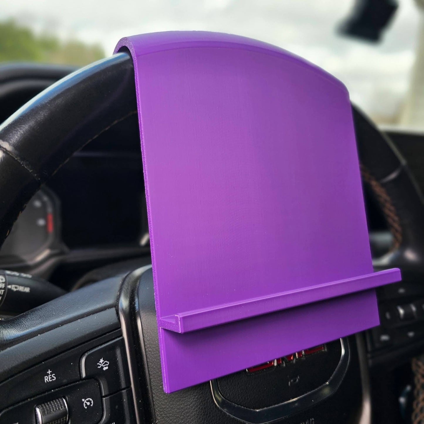 E-Reader Steering Wheel Holder