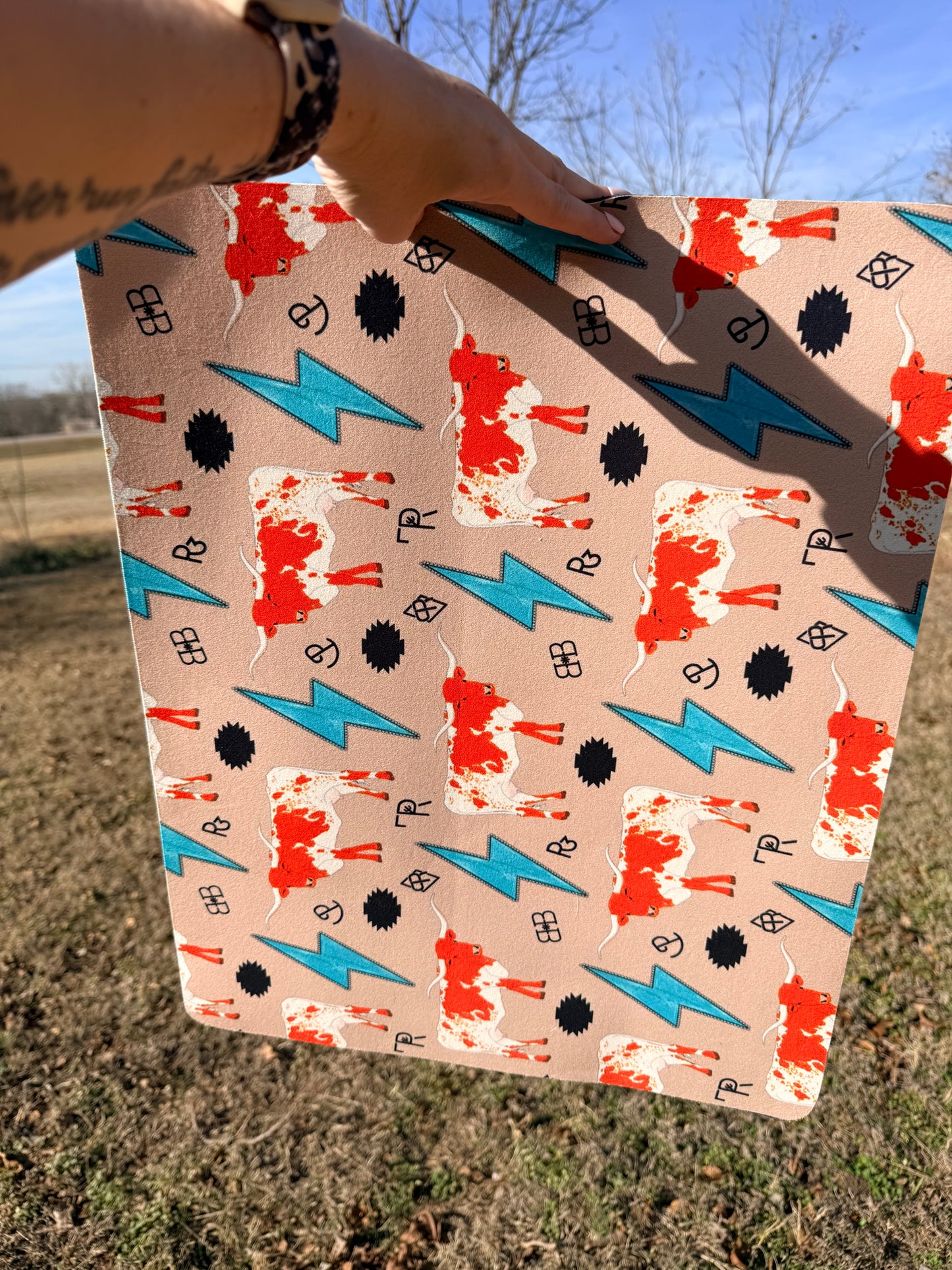 Dish Mat - Cattle Brands