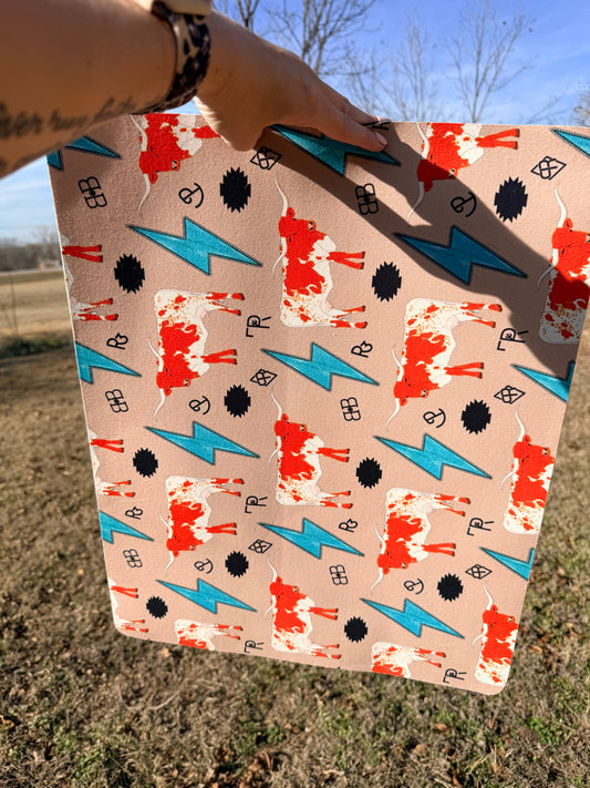 Dish Mat - Cattle Brands