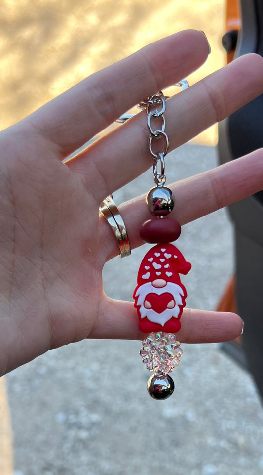 Beaded Keychains - Gnome
