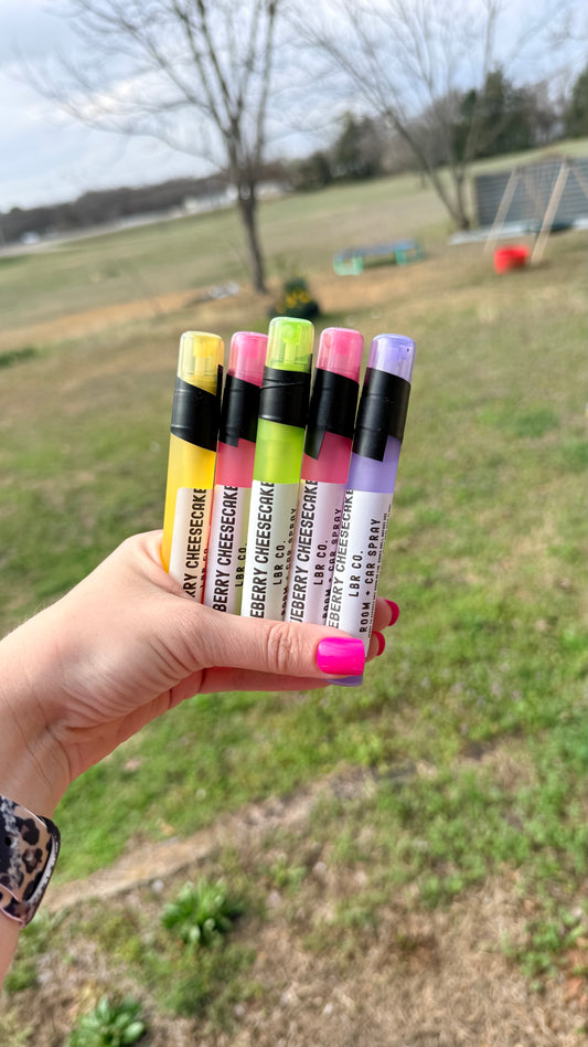 Room / Car Sprays - Blueberry Cheesecake * colors come random *