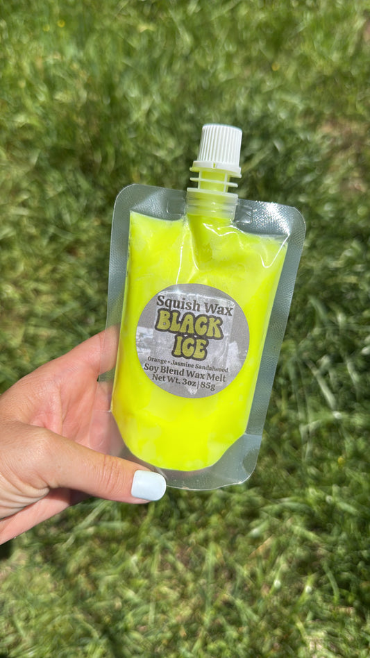 Squish Wax Melts - Black Ice