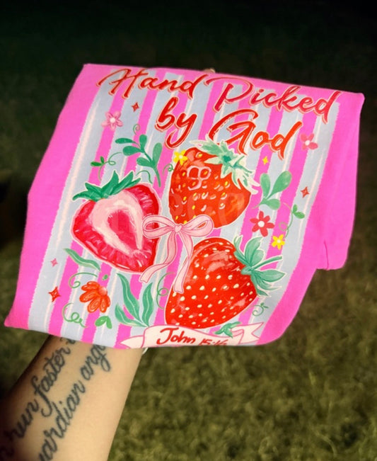 Hand Picked by God Tee