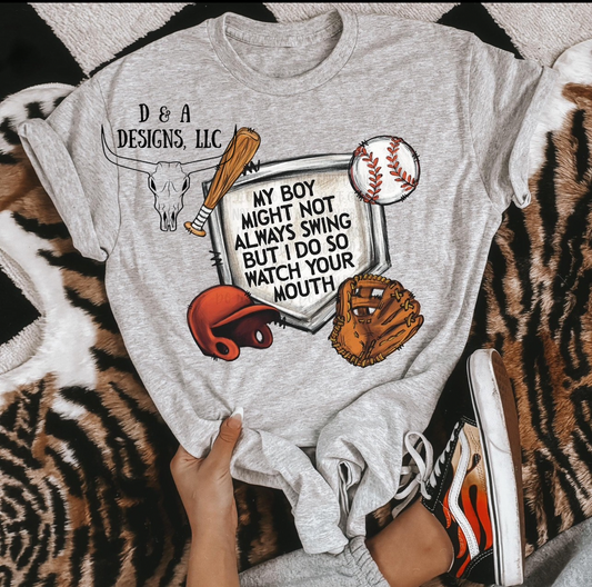 Watch Your Mouth Baseball, Softball, or Both