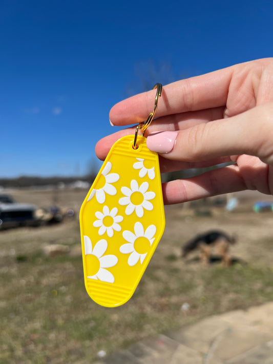 Flowers Motel Keychain
