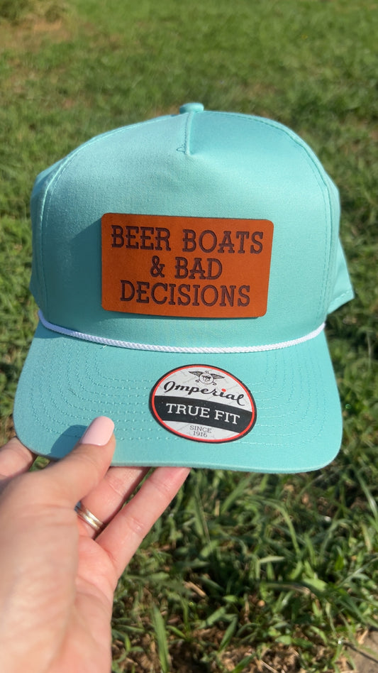 Beer Boats & Bad Decisions Hat