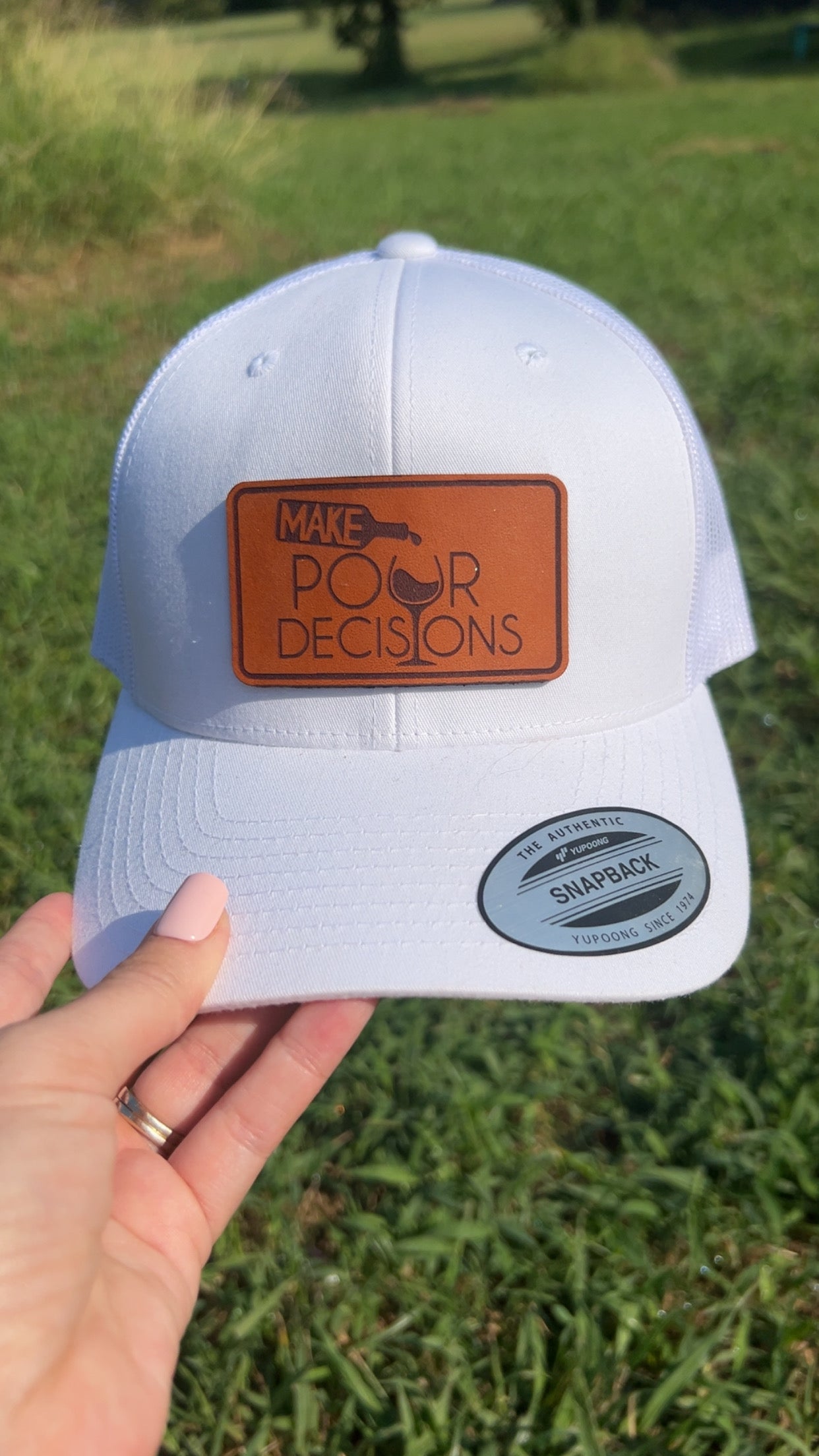 Make Pour Decisions Hat