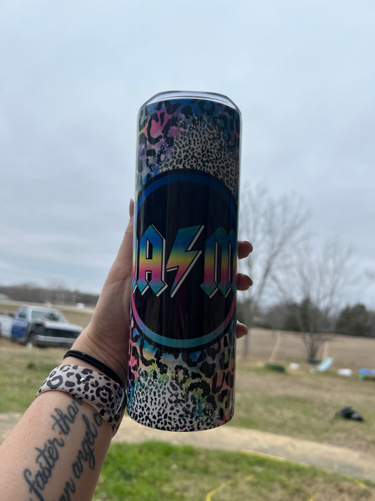Mama Colorful Leopard 20oz Tumbler