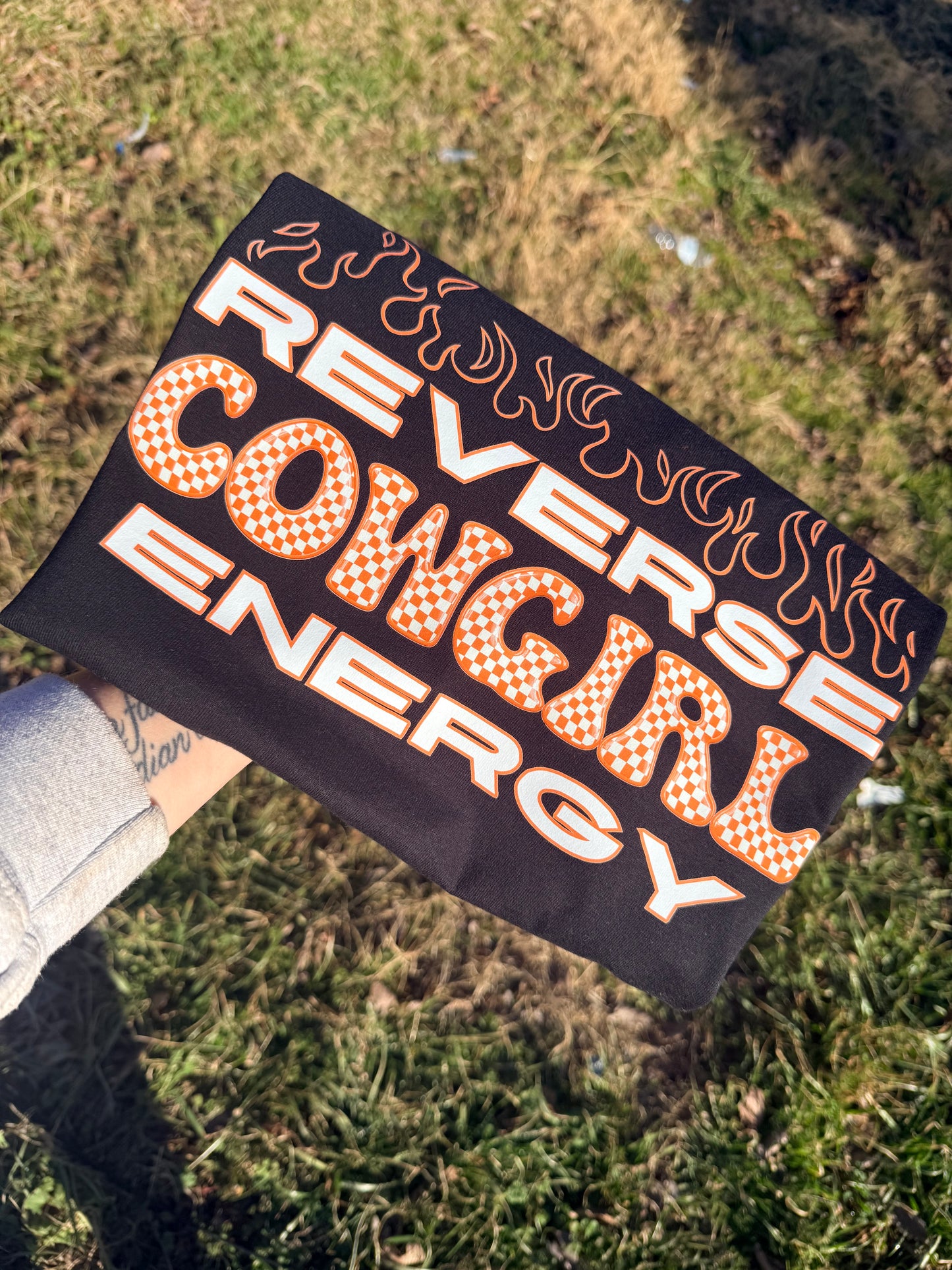 Reverse Cowgirl Energy Tee
