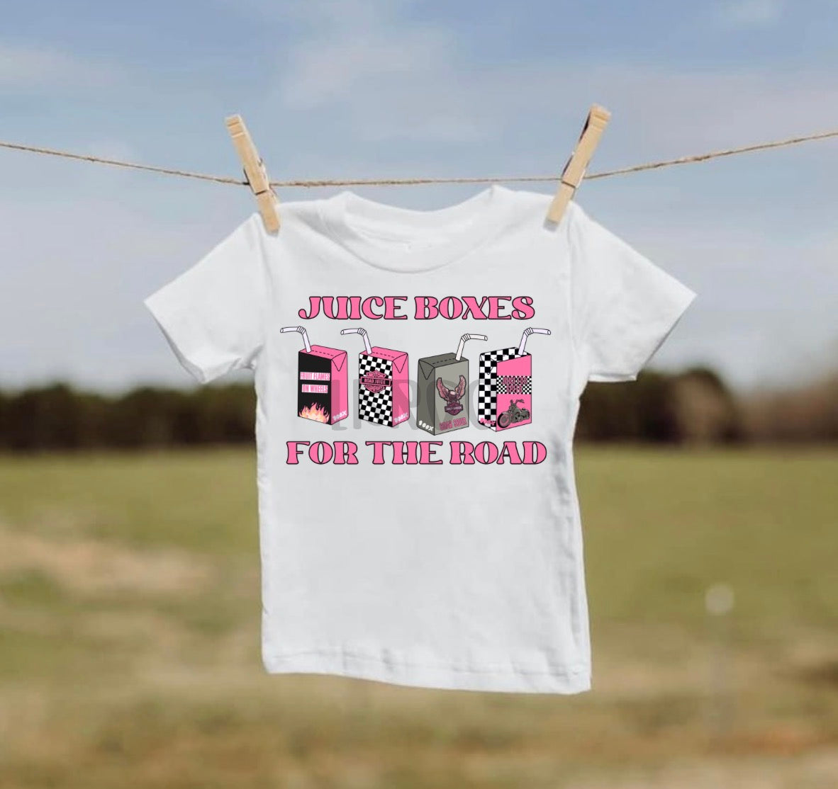 Pink Juice Box Tee