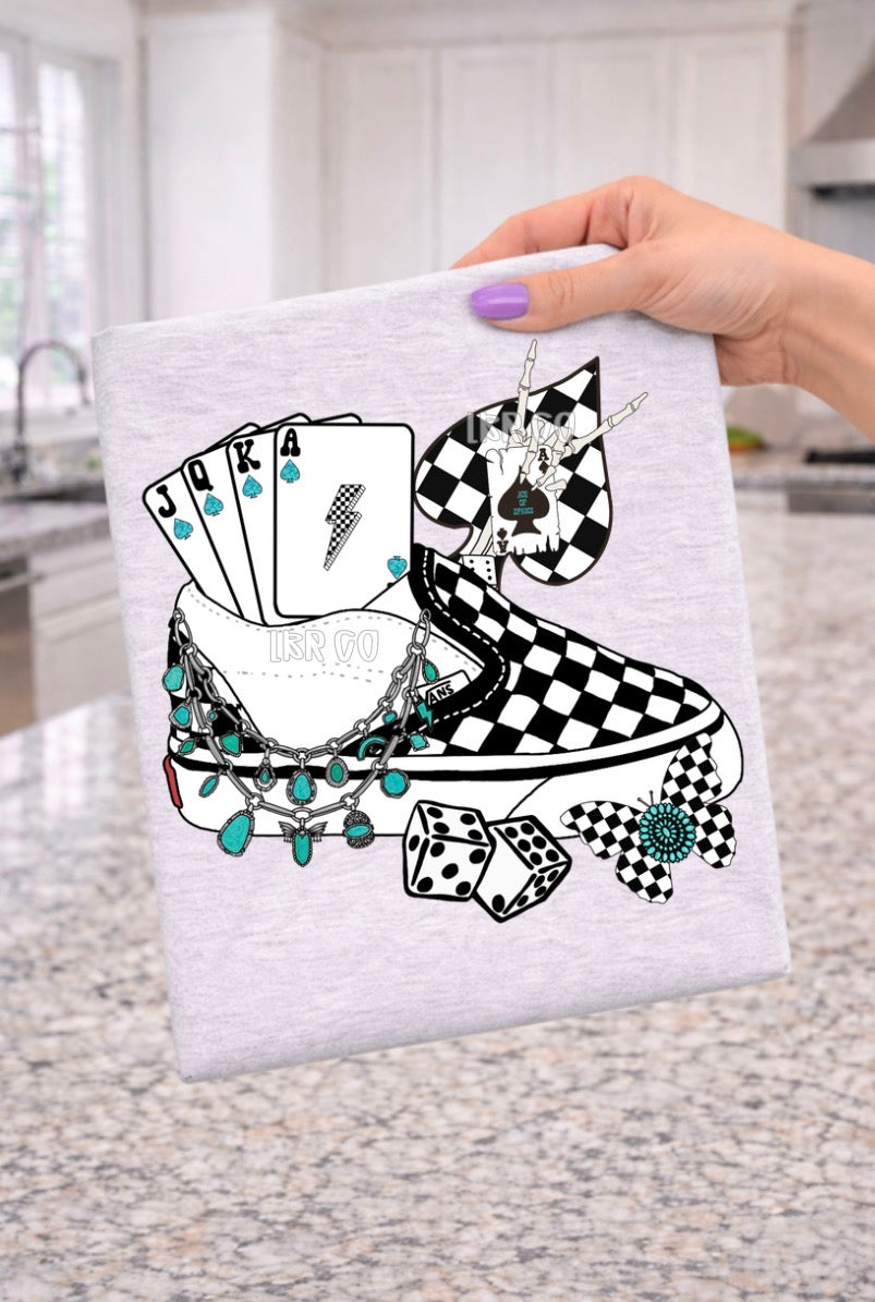 Western Checkered Tee