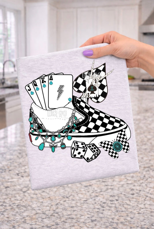 Western Checkered Tee