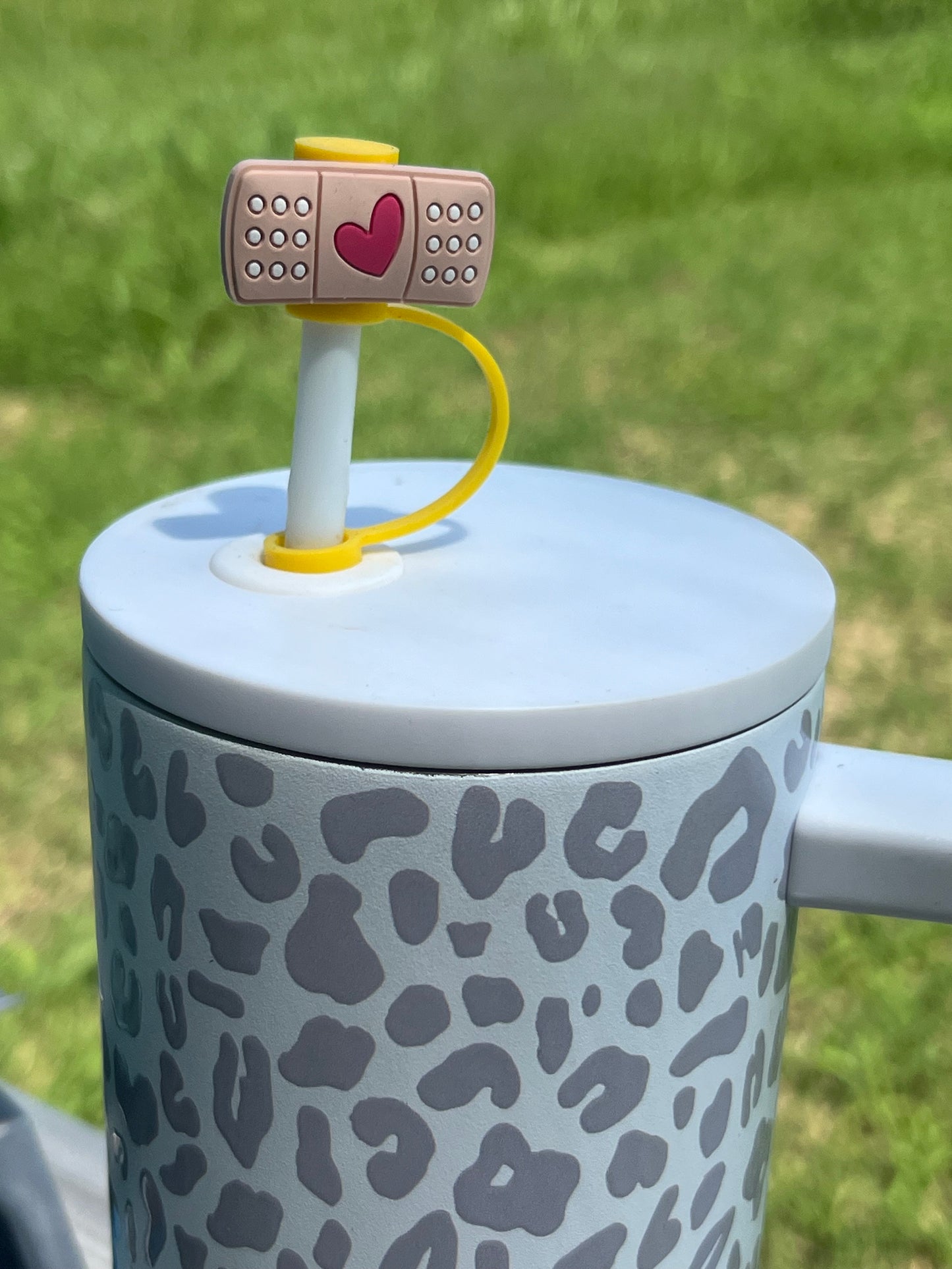 Straw Topper - Bandaid