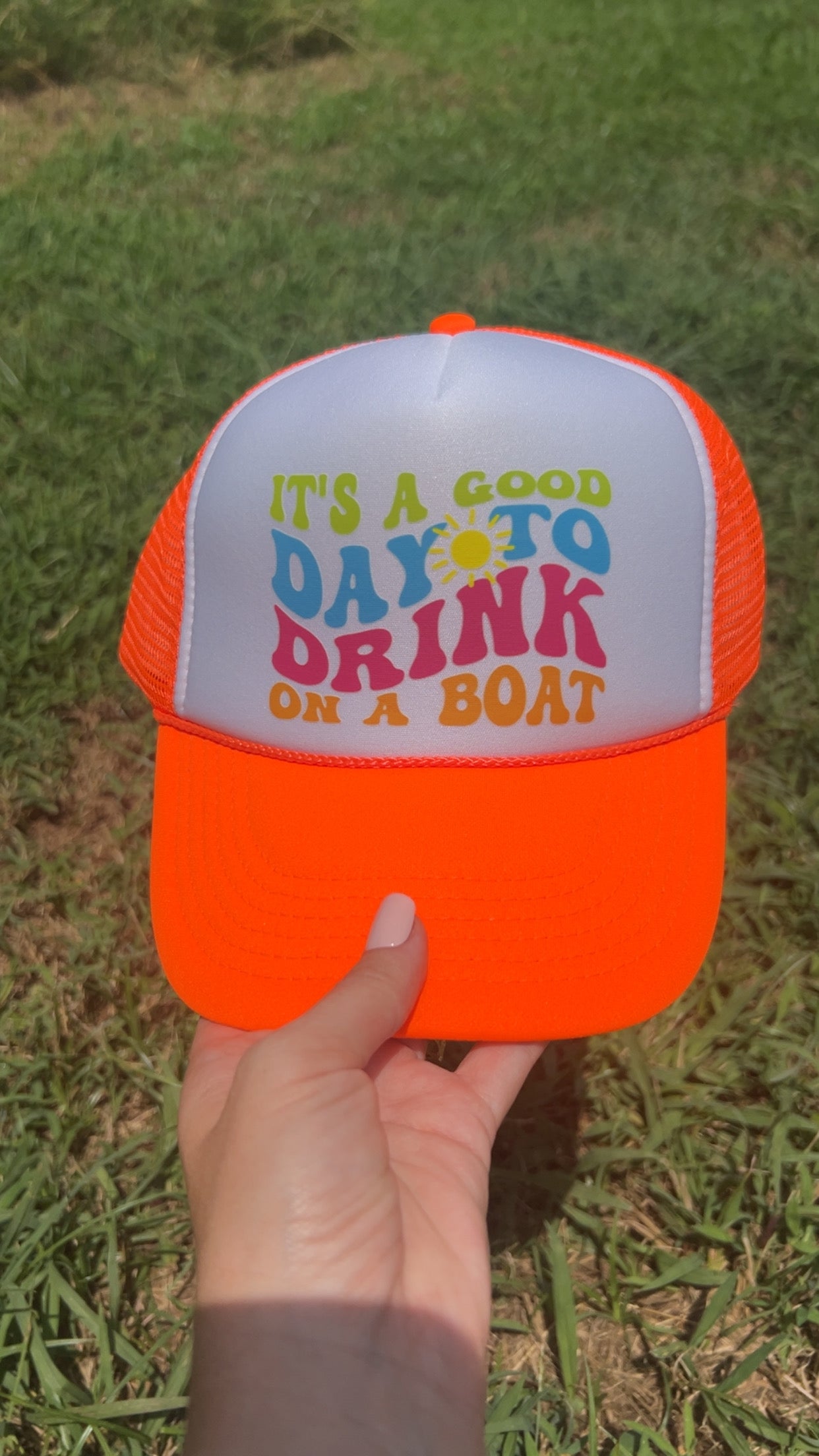 Good Day to Drink on a Boat Hat