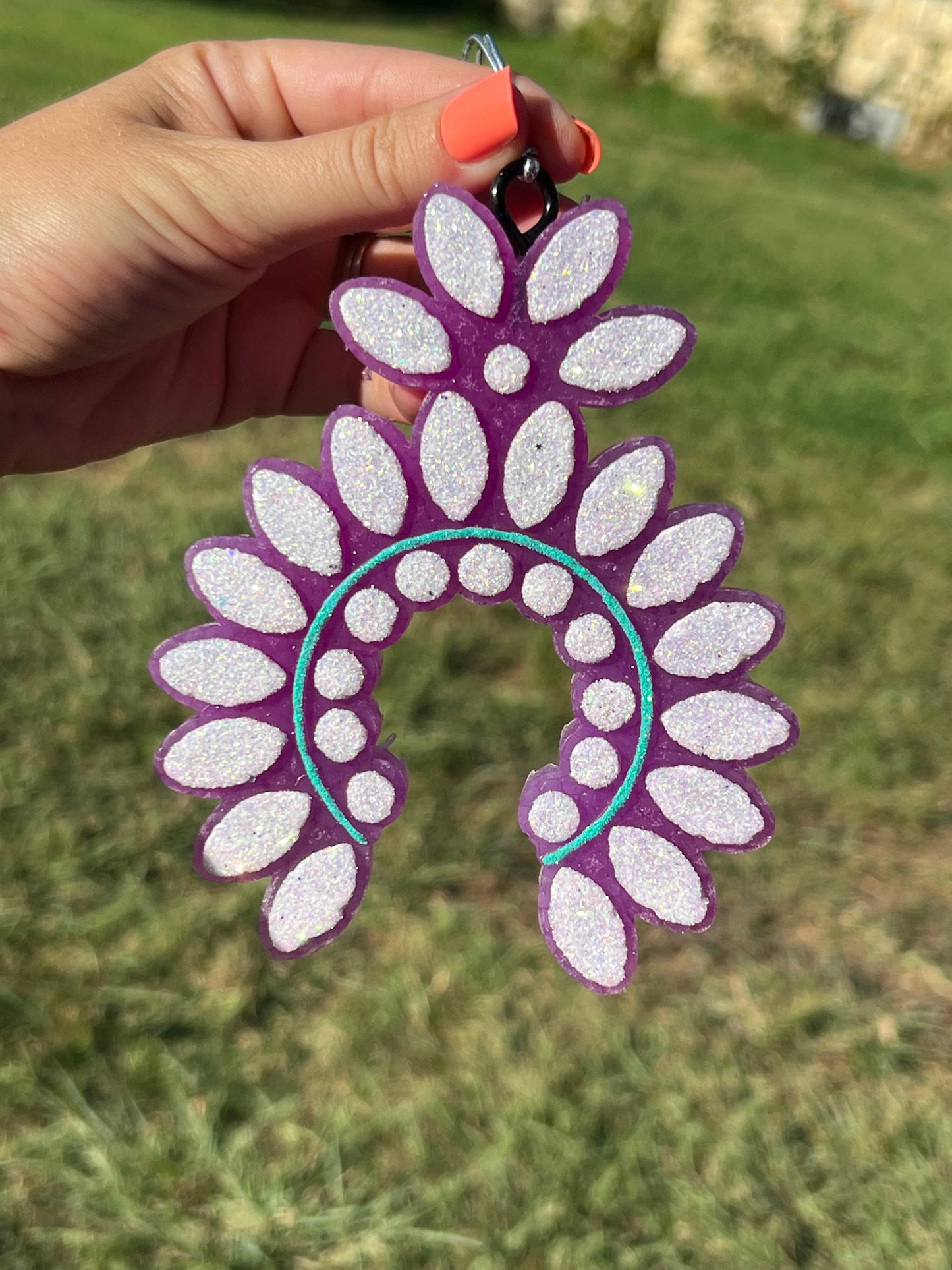 Purple and White Freshie