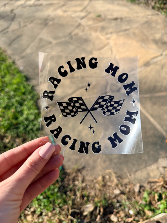 Racing Mom UV Decal