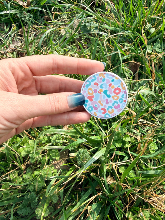 Phone Grip - Colorful Leopard