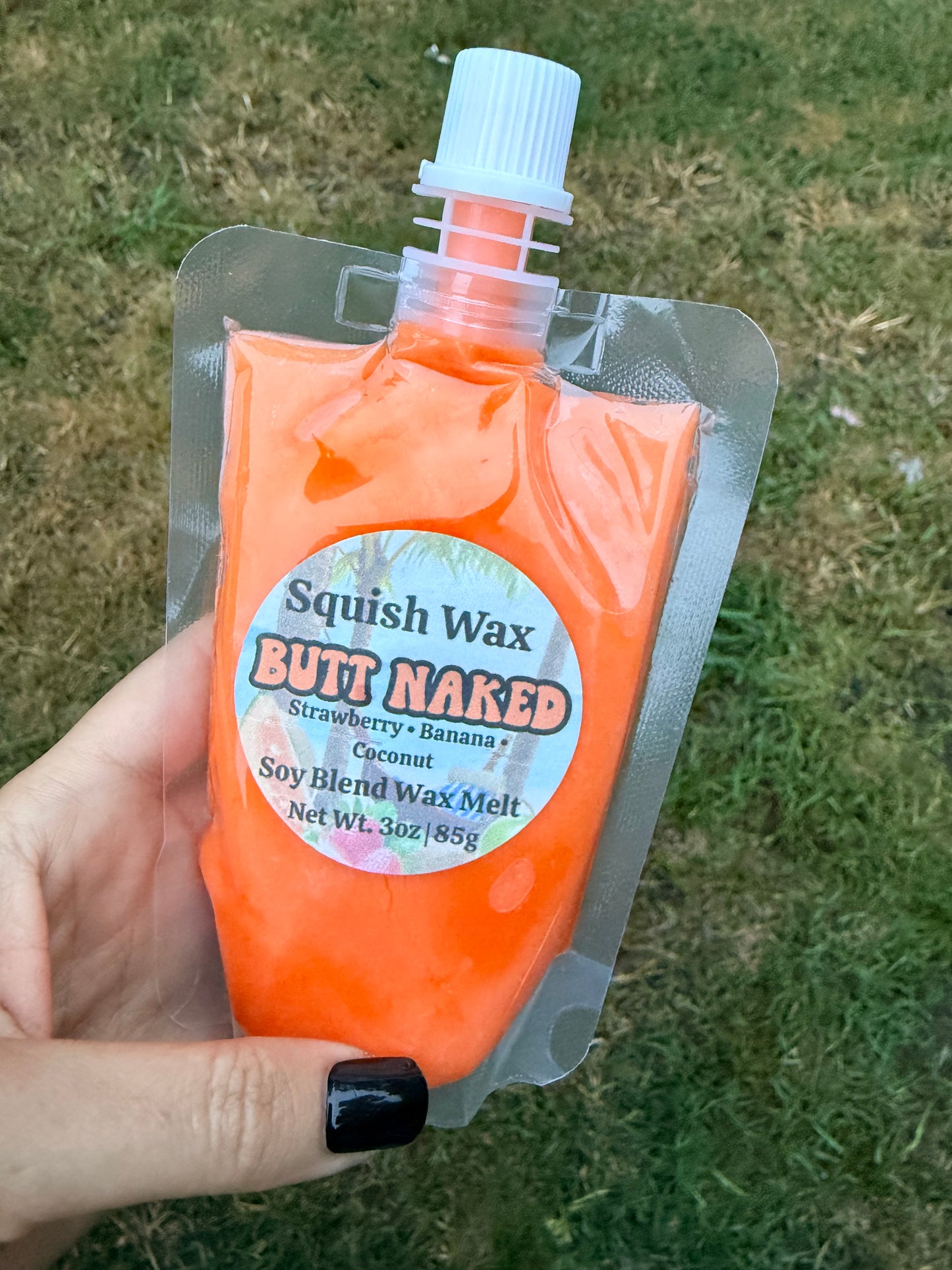 Squish Wax Melts - Butt Naked