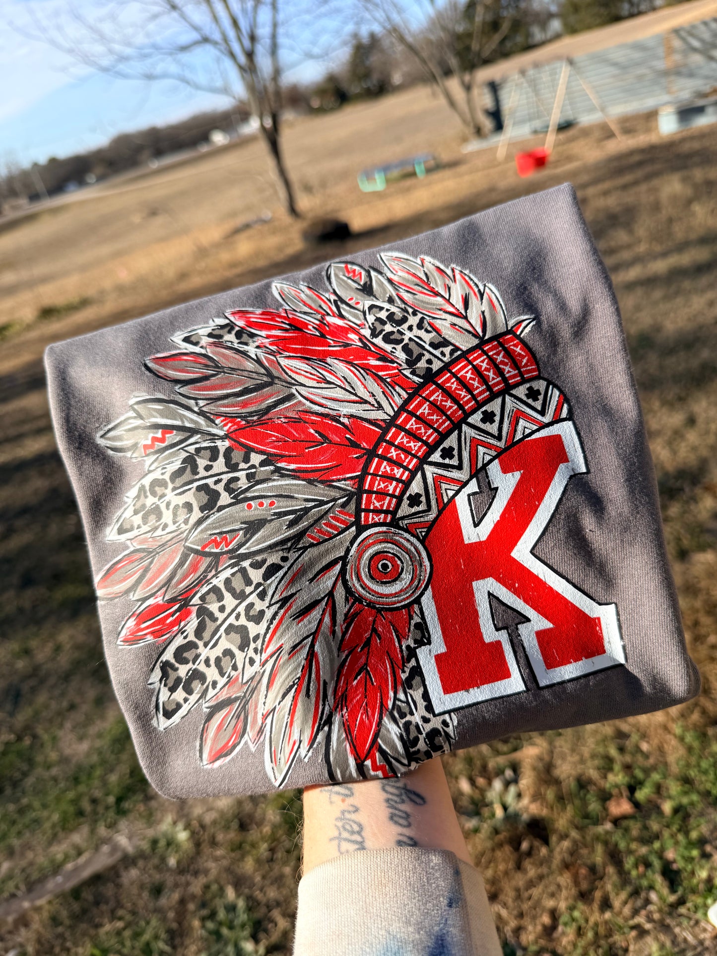 K Headdress Tee
