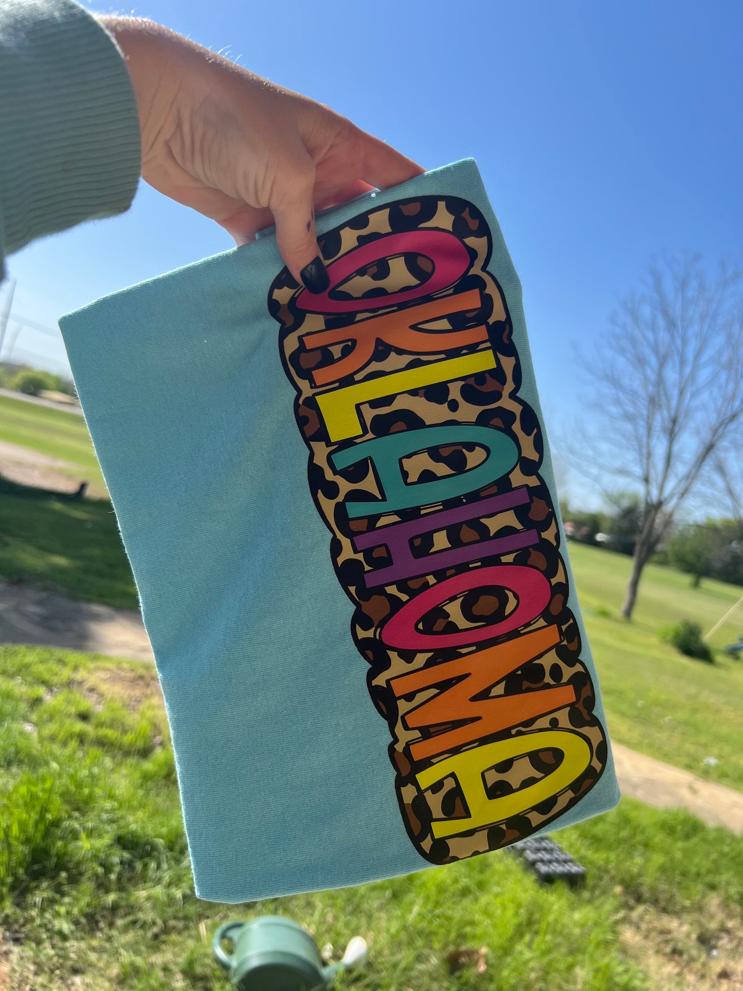Leopard / Colorful Oklahoma TEE