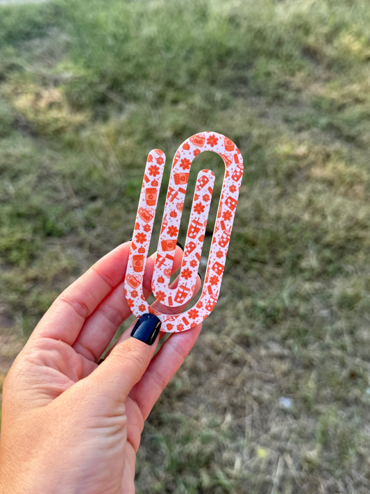 Oversized Paperclip - Fall