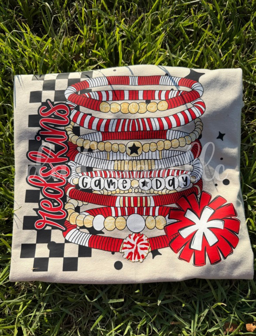 Redskins - Game Day - PomPoms