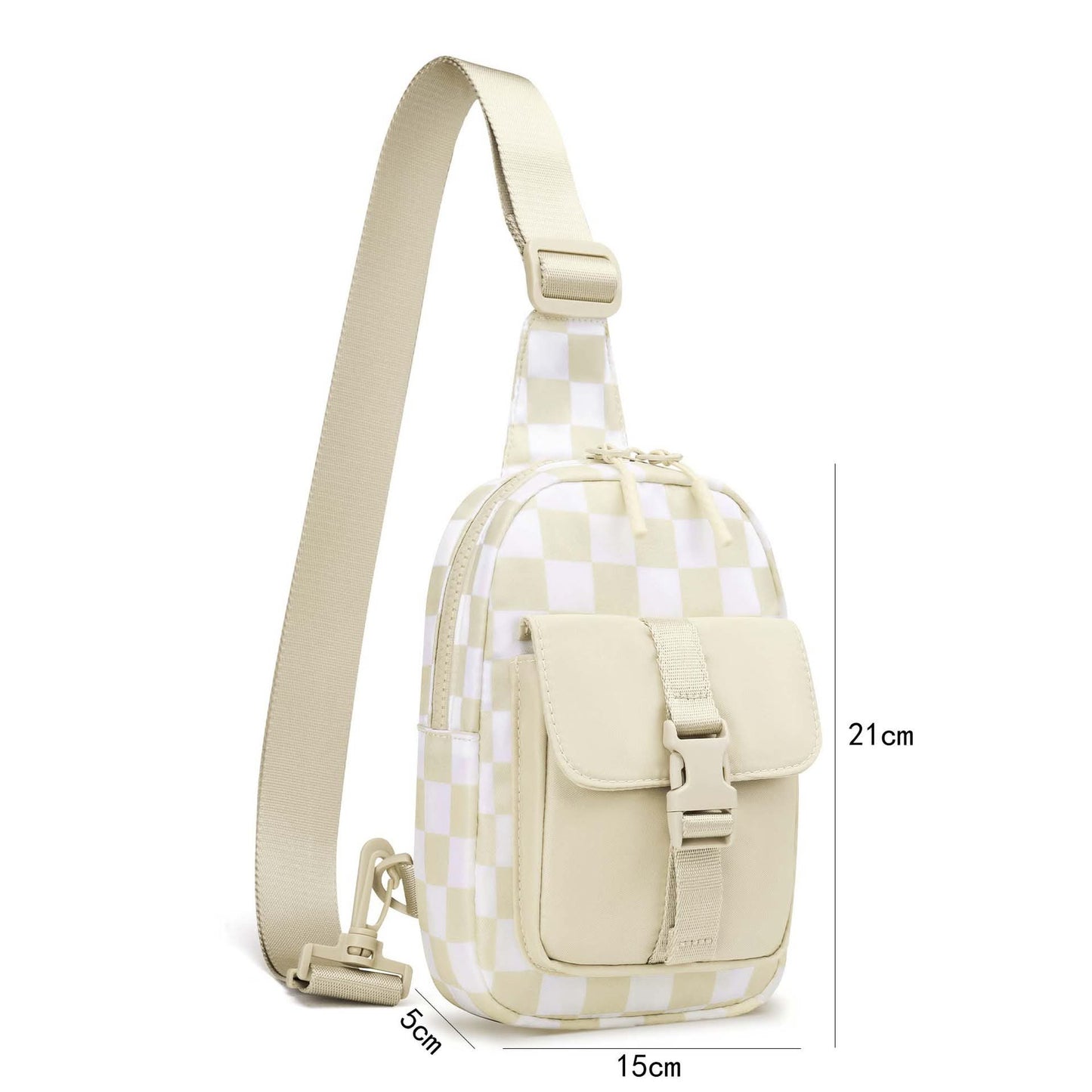 Checkered Sling Bags • read description •