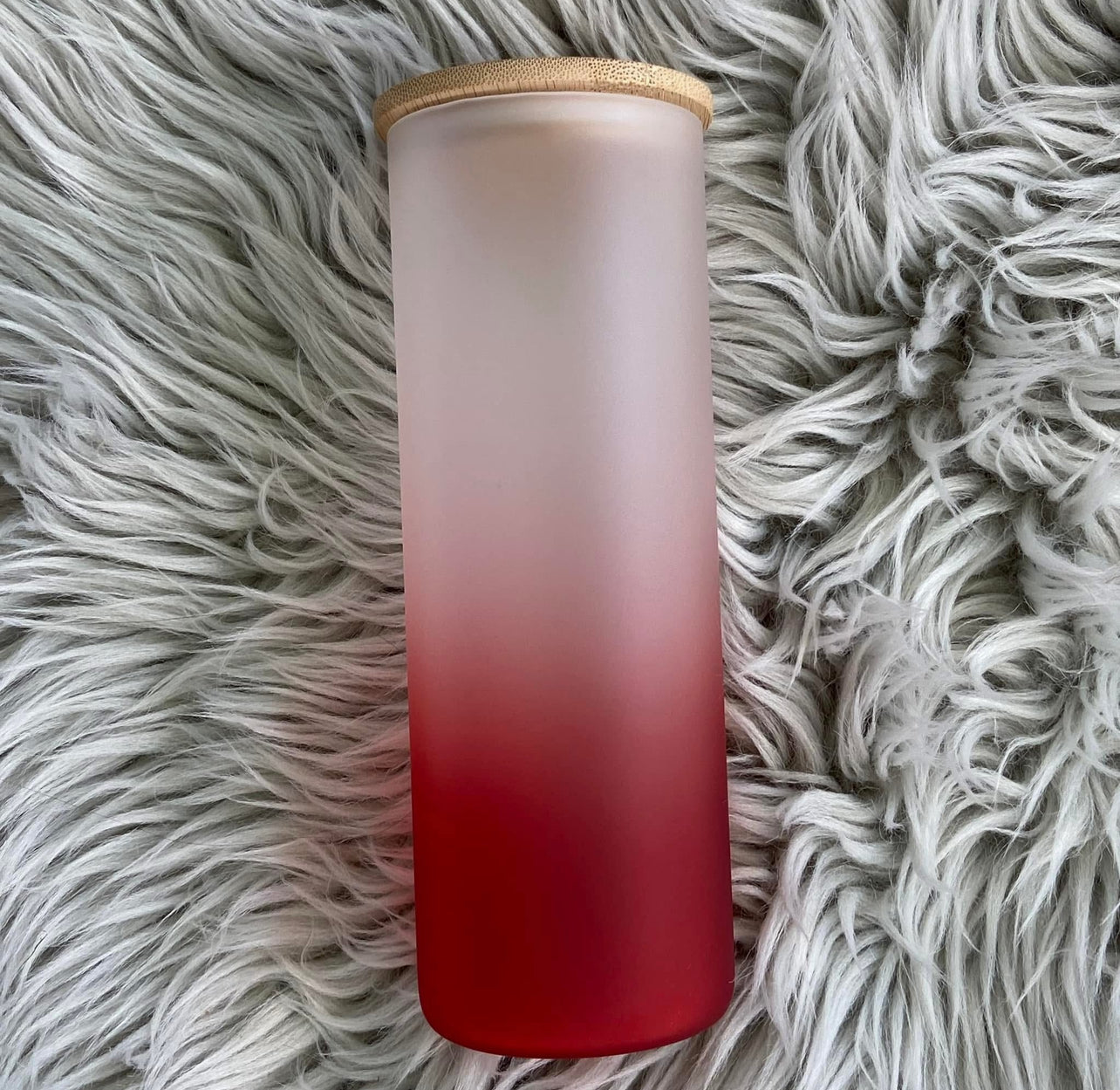 25oz Glass Tumblers with Bamboo Lid