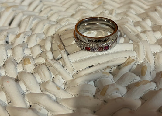 Mama Birthstone Rings