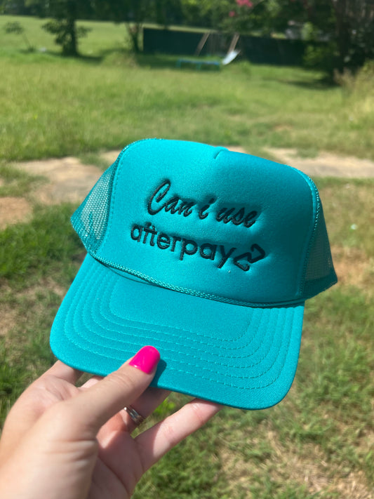 Can I Use Afterpay Embroidered Hat