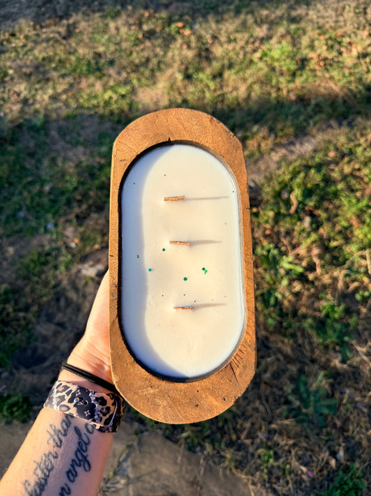 Dough Bowl Candles